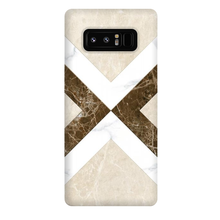 Galaxy Note 8 StrongFit Decorative Marble Cross Design by ArtsCase