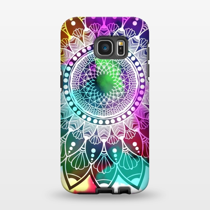 Galaxy S7 EDGE StrongFit Digital art Painting and Mandala Graphic Design by ArtsCase