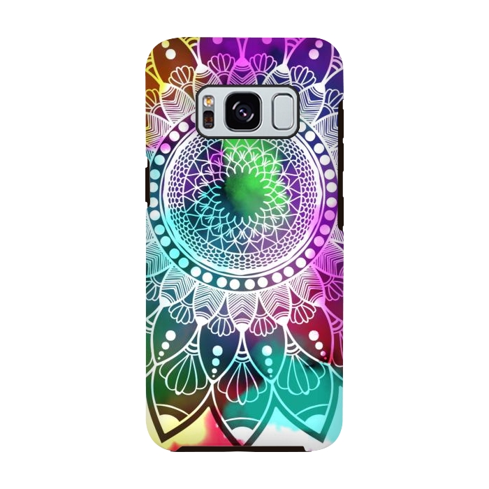 Galaxy S8 StrongFit Digital art Painting and Mandala Graphic Design by ArtsCase
