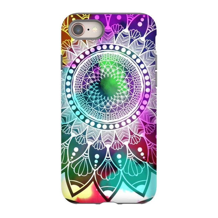 iPhone 8 StrongFit Digital art Painting and Mandala Graphic Design by ArtsCase