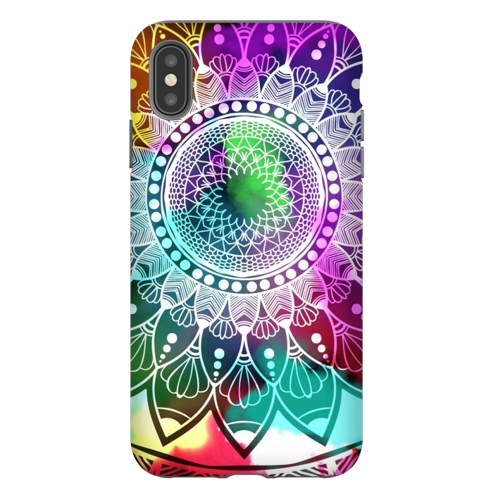 iPhone Xs Max StrongFit Digital art Painting and Mandala Graphic Design by ArtsCase