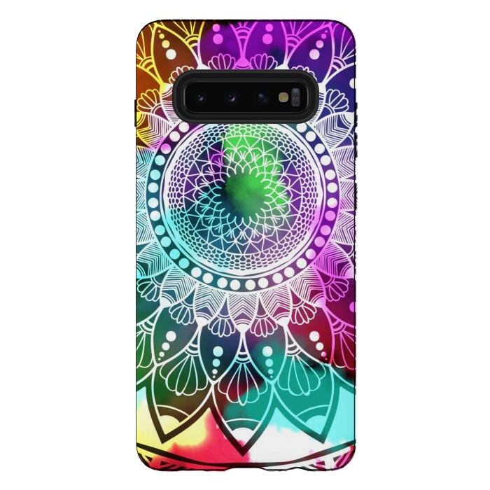 Galaxy S10 plus StrongFit Digital art Painting and Mandala Graphic Design by ArtsCase