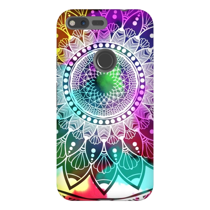 Pixel XL StrongFit Digital art Painting and Mandala Graphic Design by ArtsCase