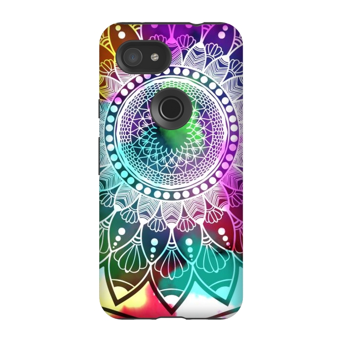 Pixel 3A StrongFit Digital art Painting and Mandala Graphic Design by ArtsCase