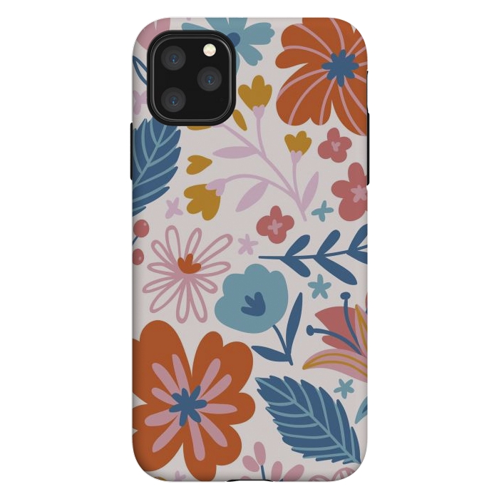 iPhone 11 Pro Max StrongFit Floral Pattern XI by ArtsCase