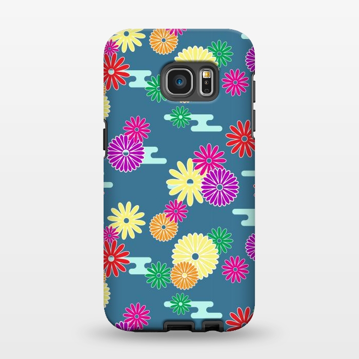 Galaxy S7 EDGE StrongFit Flower Objects by ArtsCase