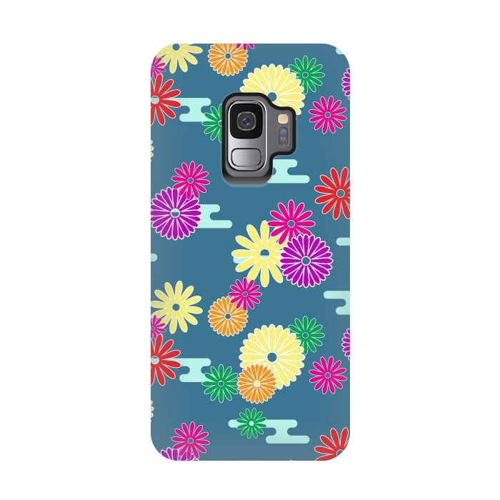 Galaxy S9 StrongFit Flower Objects by ArtsCase