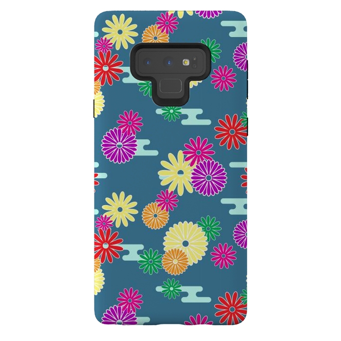 Galaxy Note 9 StrongFit Flower Objects by ArtsCase
