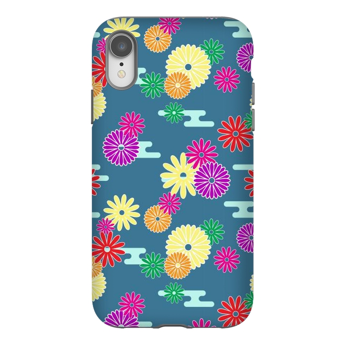 iPhone Xr StrongFit Flower Objects by ArtsCase