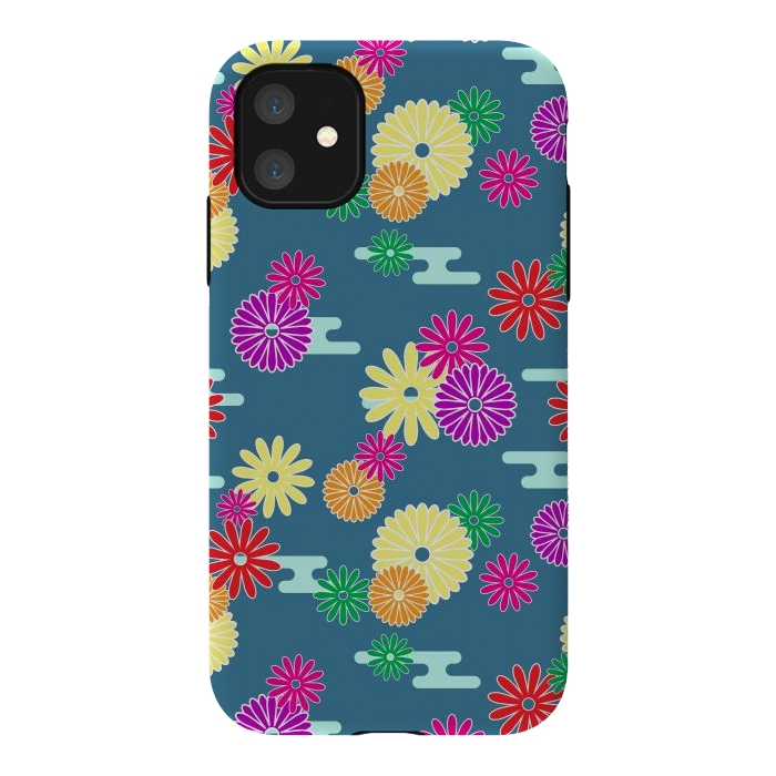 iPhone 11 StrongFit Flower Objects by ArtsCase