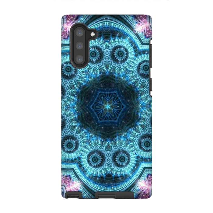 Galaxy Note 10 StrongFit Fractal Mandala or Shiny Symbol by ArtsCase