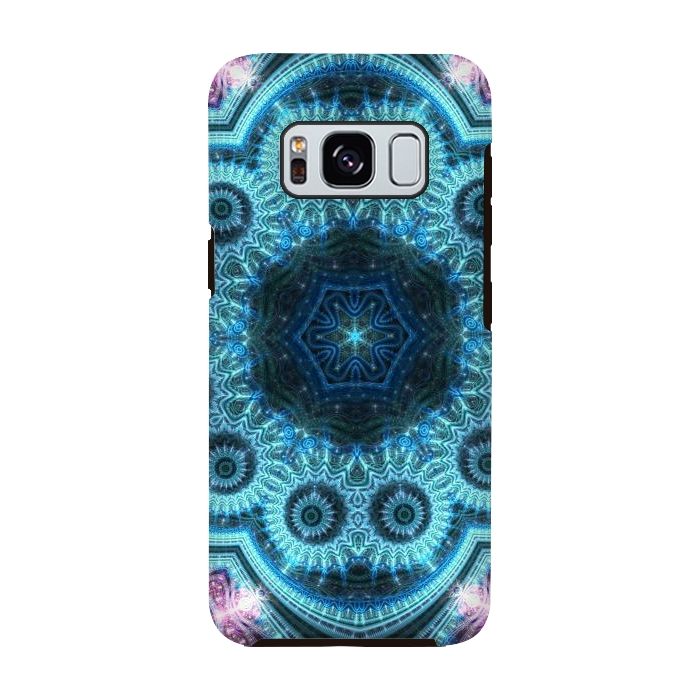 Galaxy S8 StrongFit Fractal Mandala or Shiny Symbol by ArtsCase