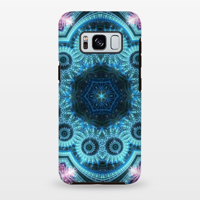 Galaxy S8 plus StrongFit Fractal Mandala or Shiny Symbol by ArtsCase
