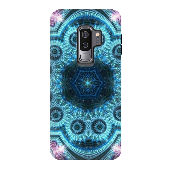 Galaxy S9 plus StrongFit Fractal Mandala or Shiny Symbol by ArtsCase