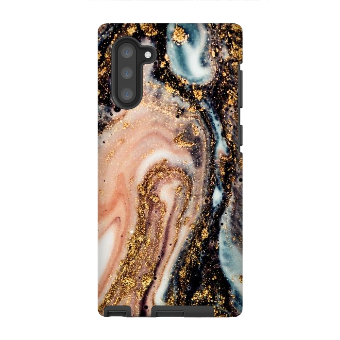 Galaxy Note 10 StrongFit Golden Turn Artistic Design by ArtsCase