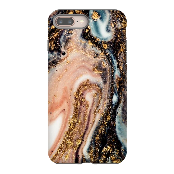 iPhone 7 plus StrongFit Golden Turn Artistic Design by ArtsCase