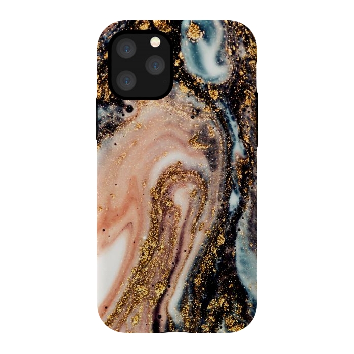 iPhone 11 Pro StrongFit Golden Turn Artistic Design by ArtsCase