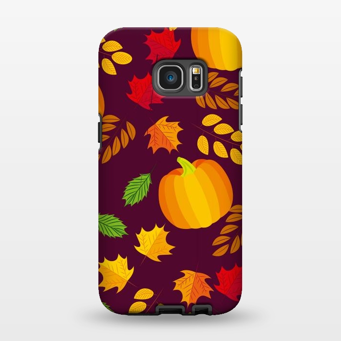 Galaxy S7 EDGE StrongFit Happy Thanksgiving Celebrate by ArtsCase