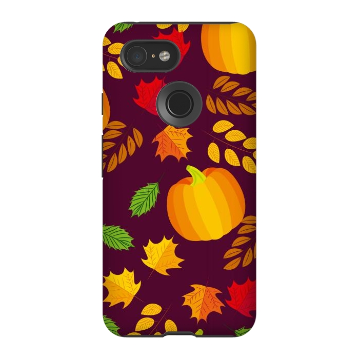 Pixel 3 StrongFit Happy Thanksgiving Celebrate by ArtsCase