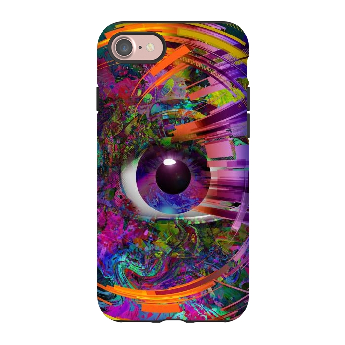 iPhone 7 StrongFit Magic Eye Over Futuristic by ArtsCase