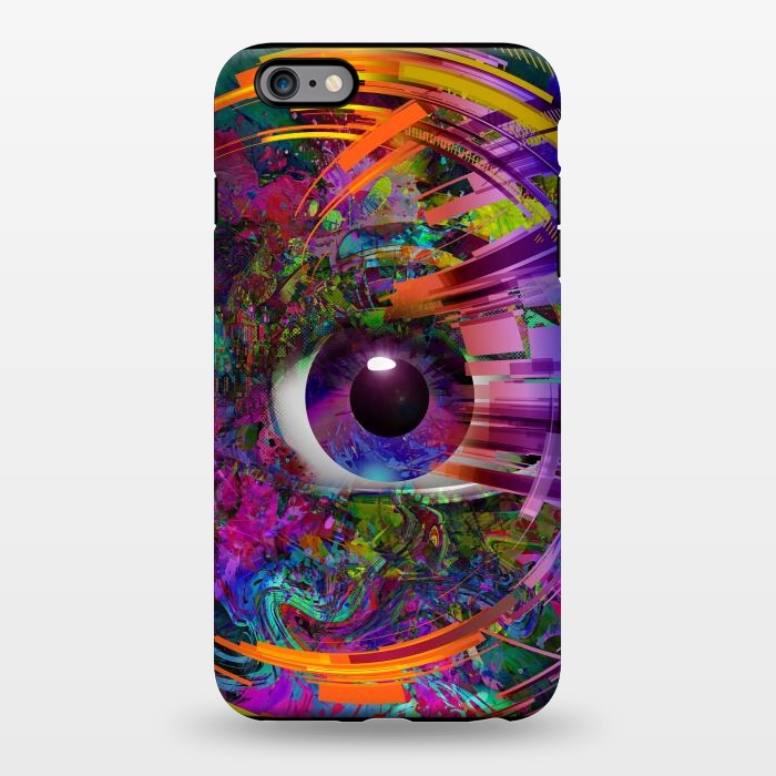 iPhone 6/6s plus StrongFit Magic Eye Over Futuristic by ArtsCase