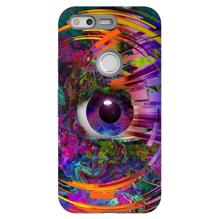 Pixel StrongFit Magic Eye Over Futuristic by ArtsCase