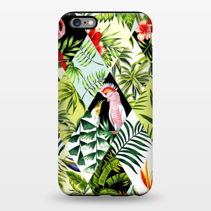 iPhone 6/6s plus StrongFit diamond tropical pattern by MALLIKA