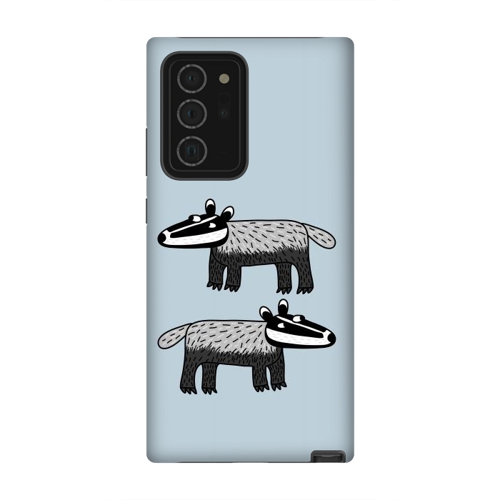 Galaxy Note 20 Ultra StrongFit Badgers by Nic Squirrell