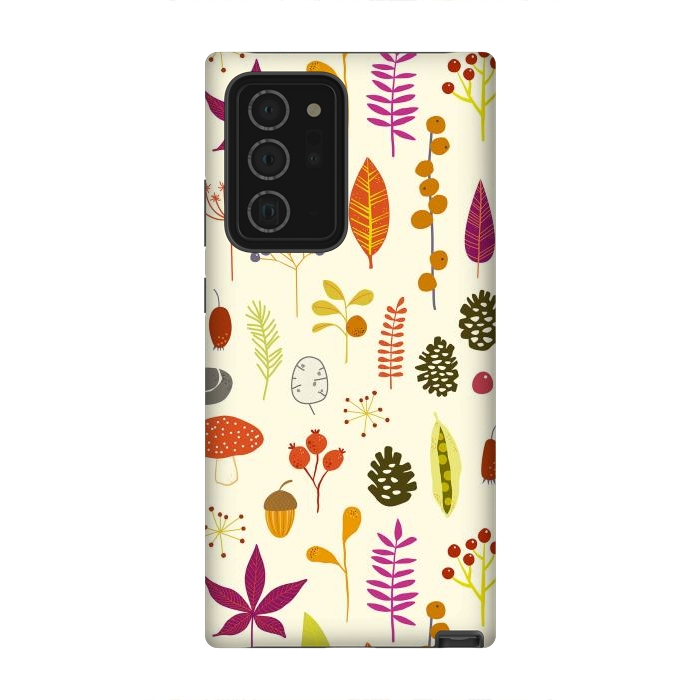 Galaxy Note 20 Ultra StrongFit Autumn Nature Bits by Nic Squirrell