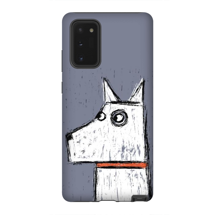 Galaxy Note 20 StrongFit Arthur Dog by Nic Squirrell