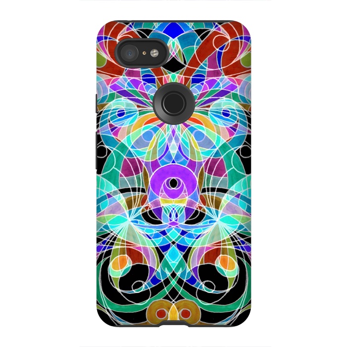 Pixel 3XL StrongFit Ethnic Style G11 by Medusa GraphicArt