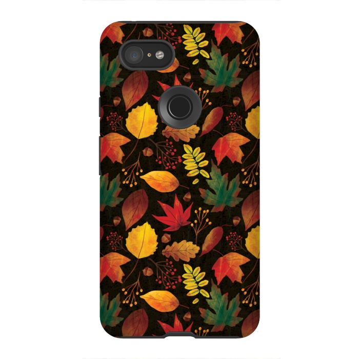 Pixel 3XL StrongFit Autumn Splendor by Noonday Design