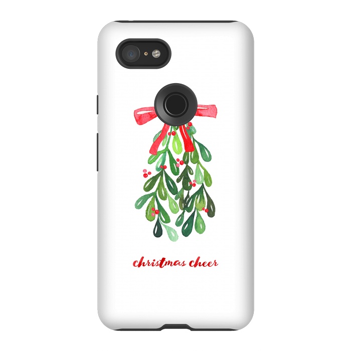 Pixel 3XL StrongFit Christmas Cheer by Noonday Design