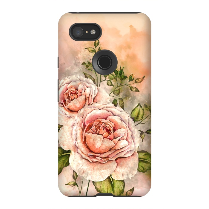 Pixel 3XL StrongFit Behind The Rose by Creativeaxle
