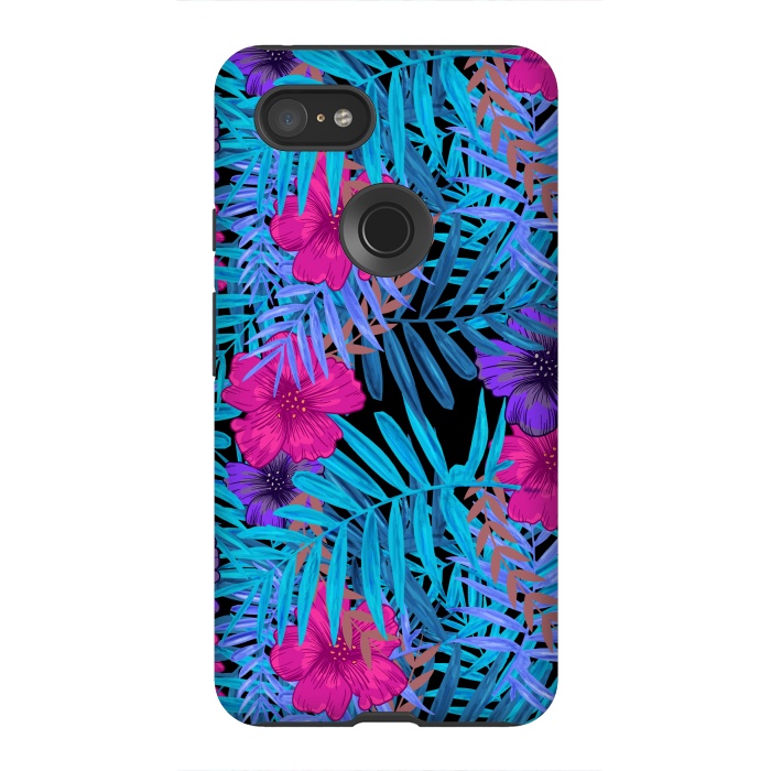 Pixel 3XL StrongFit Hibiscus by Winston