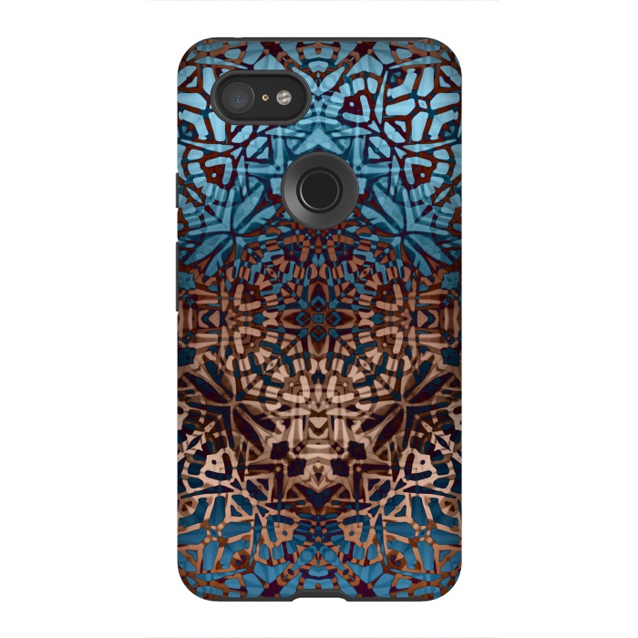 Pixel 3XL StrongFit Ethnic Tribal Pattern G329 by Medusa GraphicArt