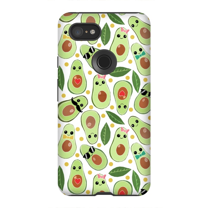 Pixel 3XL StrongFit Stylish Avocados by Tangerine-Tane