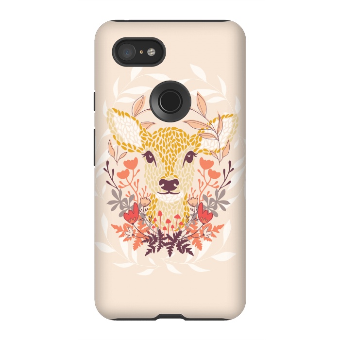 Pixel 3XL StrongFit Oh Deer by Melissa Lee