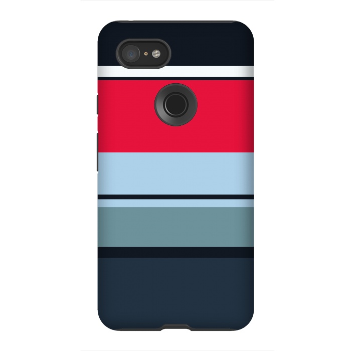 Pixel 3XL StrongFit Casual Reflective Striped by TMSarts