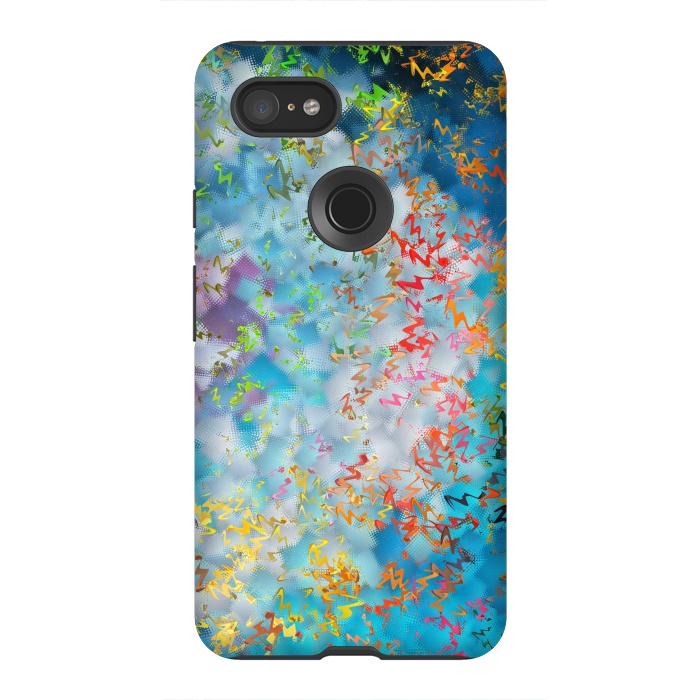 Pixel 3XL StrongFit Abstract thunderstorm  by Winston