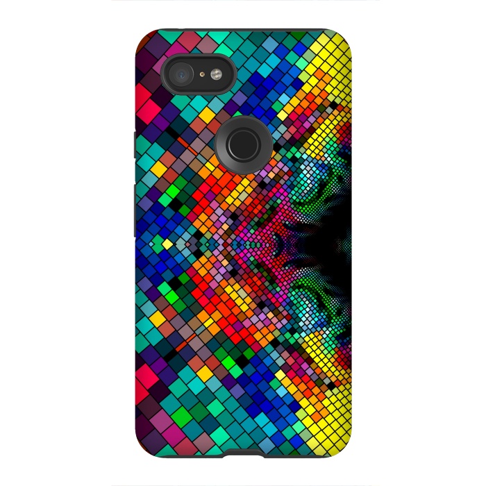 Pixel 3XL StrongFit Psychedelic by Winston