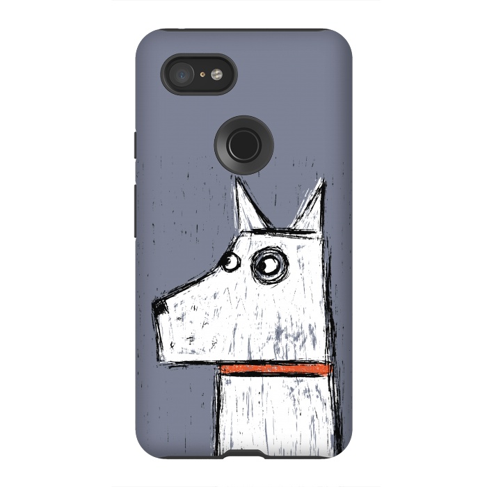 Pixel 3XL StrongFit Arthur Dog by Nic Squirrell
