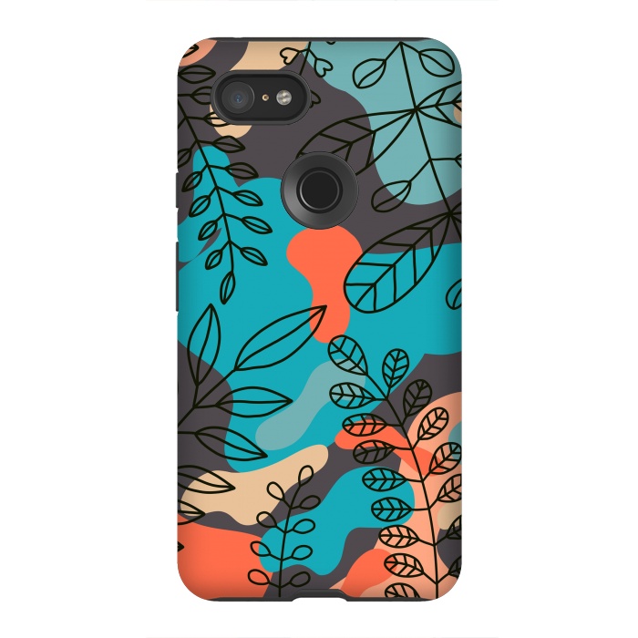 Pixel 3XL StrongFit Sutera Floral by Hanny Agustine