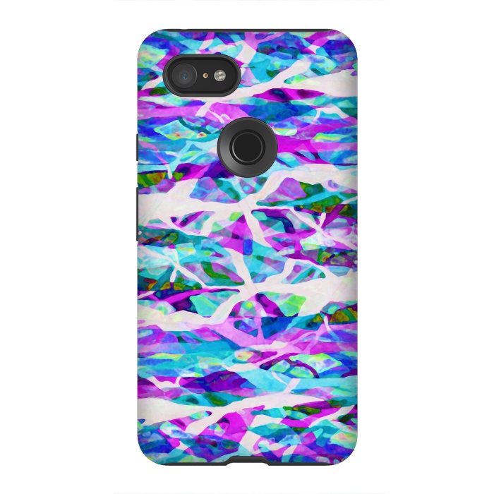 Pixel 3XL StrongFit Abstract Trees Digital Art G552 by Medusa GraphicArt