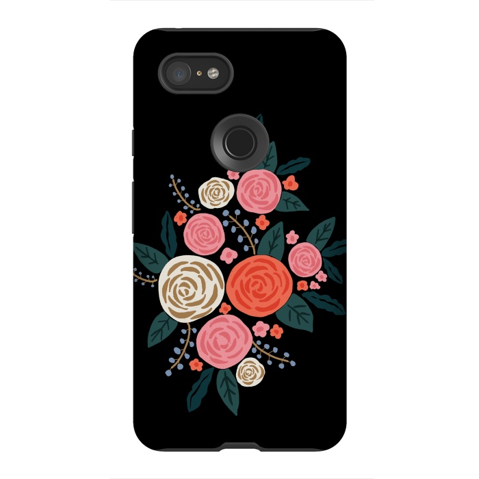 Pixel 3XL StrongFit Rose Bouquet by Hanny Agustine