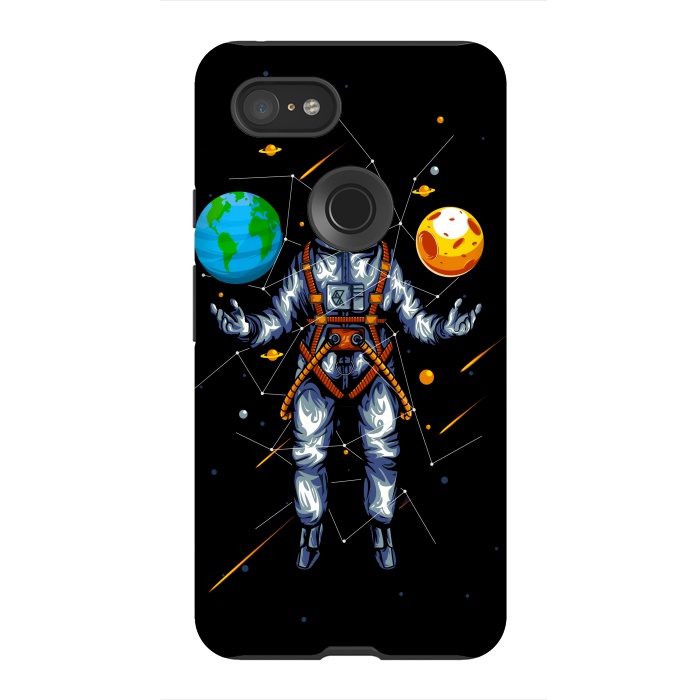Pixel 3XL StrongFit astronaut i by haroulita