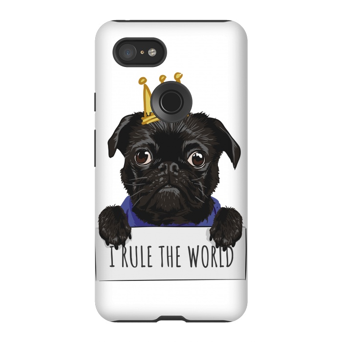 Pixel 3XL StrongFit pug by haroulita