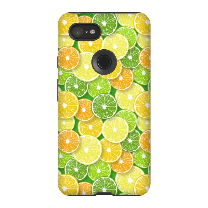Pixel 3XL StrongFit Citrus fruit slices 2 by Katerina Kirilova