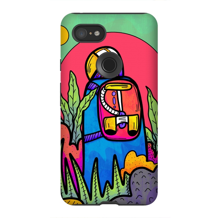 Pixel 3XL StrongFit A strange forest  by Steve Wade (Swade)
