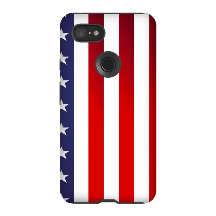 Pixel 3XL StrongFit usa flag by haroulita